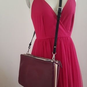 Zara Leather Crossbody bag / clutch